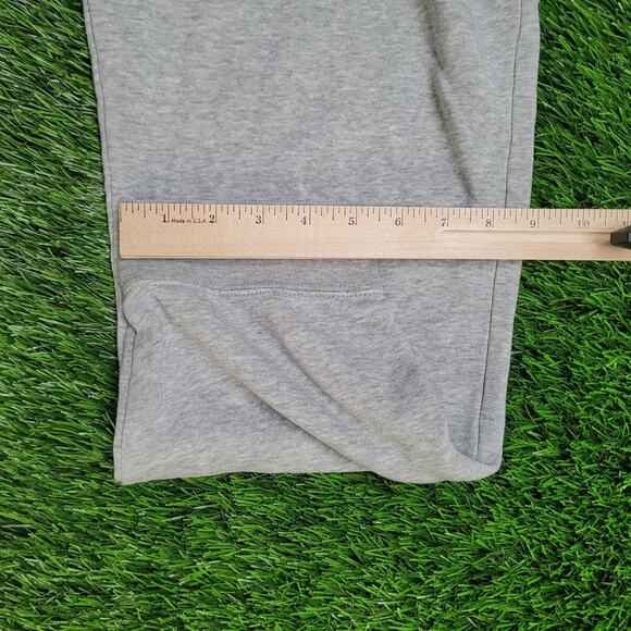 Nike Swoosh Logo Jogger Sweatpants Mens XL Heather Grey Tapered Fit - Picture 10 of 11